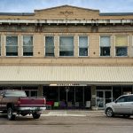 The Pioneer Lodge building in downtwon Fort Benton, MT